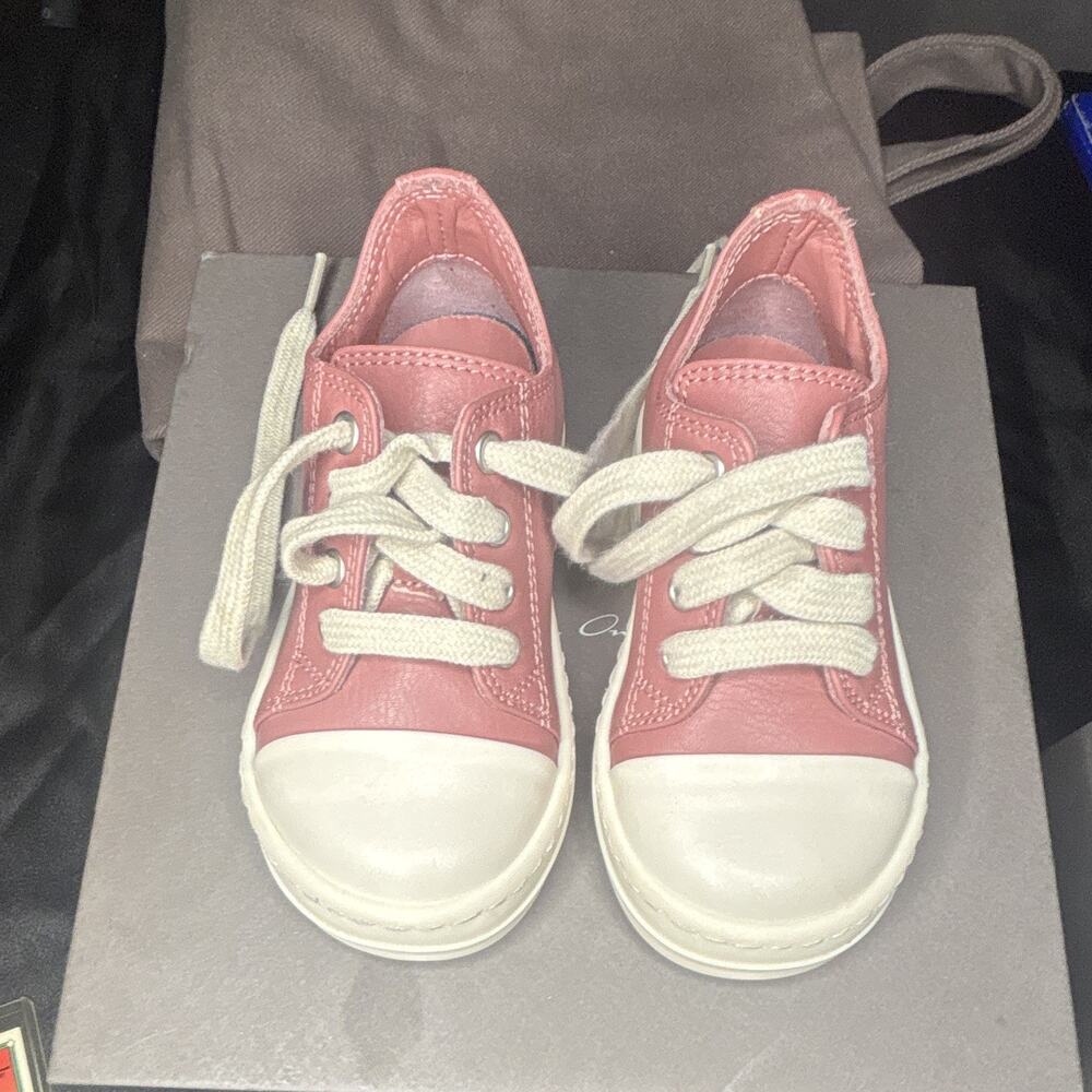 Baby Rick Owen’s Sneakers Size 19 Used With Box Great condition